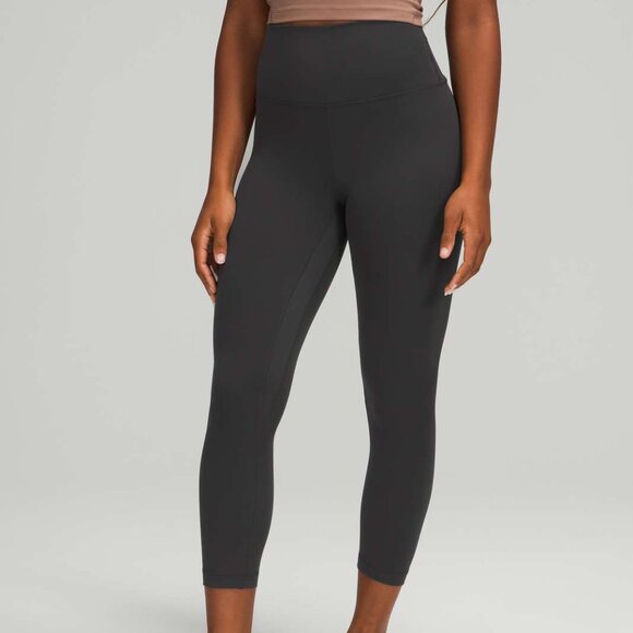 BNWT Lululemon Align High-Rise Crop 23" Graphite Grey, size 4 - Picture 1 of 5